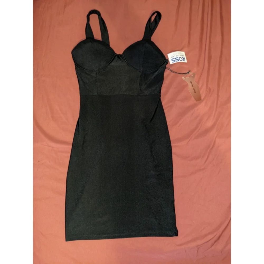 NWT Black Bodycon Mini Dress
